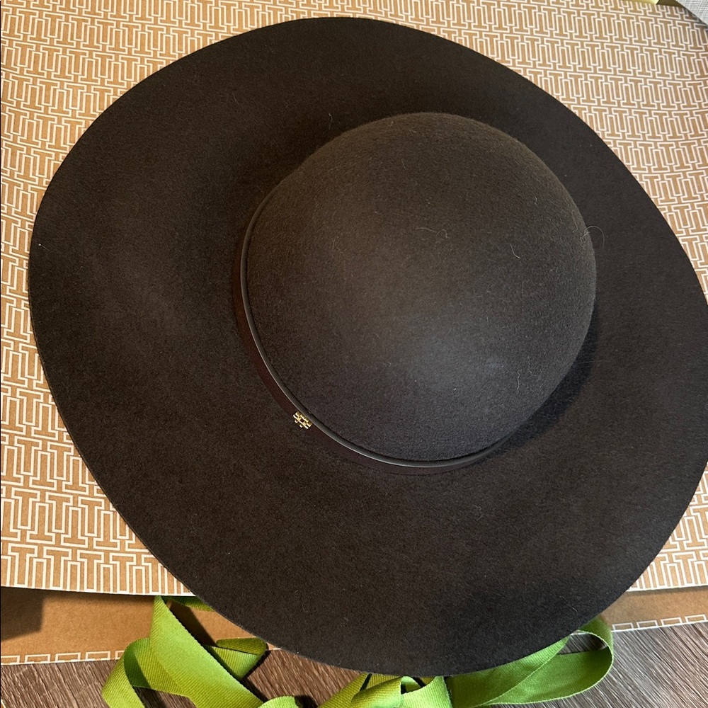 Tory Burch brown Felt Hat